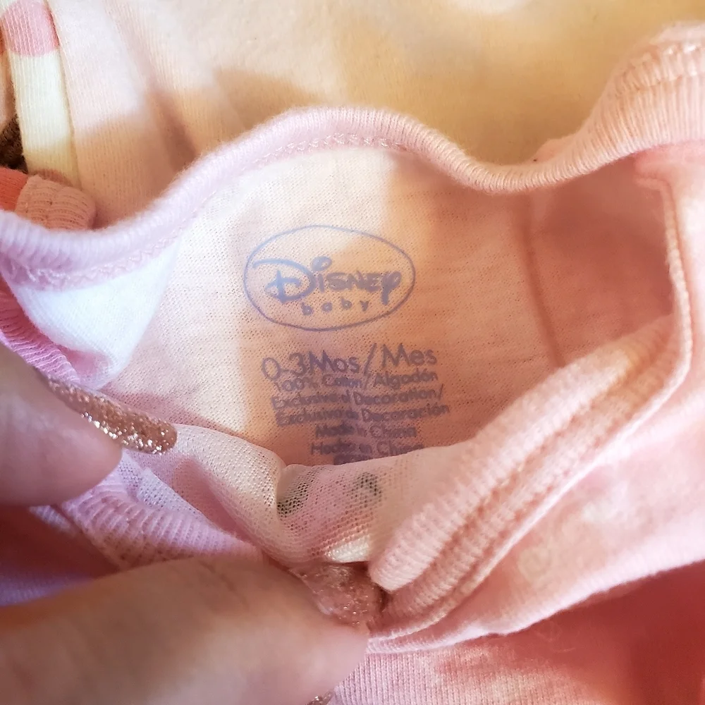 Lot of (6) 0-3 month Baby Onesies